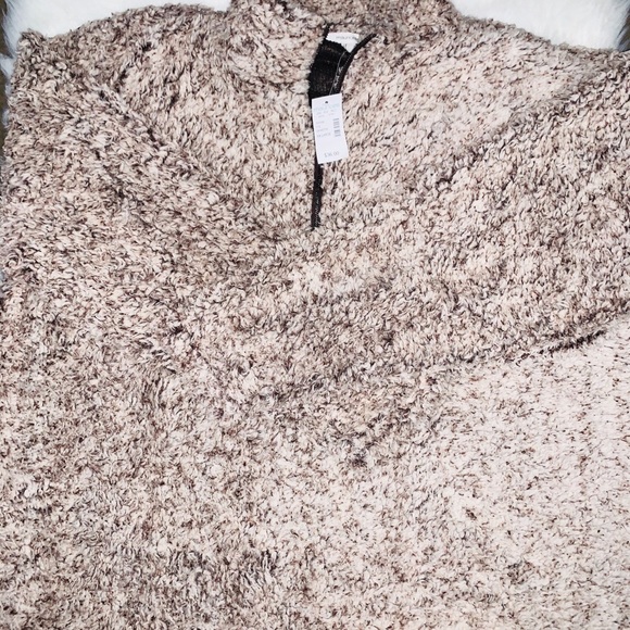 Sherpa 1/4 Zip Pullover Sweatshirt - Picture 6 of 6